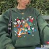 Mickey Minnie Donald Daisy Vintage Disney Christmas Shirt