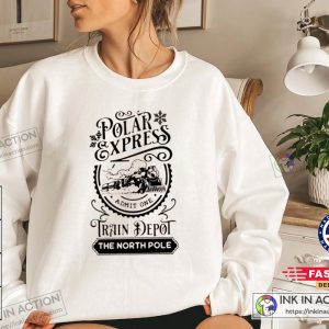 X mas Polar Express Christmas Train Sweatshirt Christmas Gift For Family 3