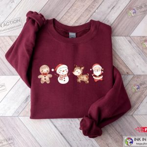 X mas Santa Squad ShirtSanta Sweater Christmas Squad Shirt Cute Christmas Snowman Tee 2