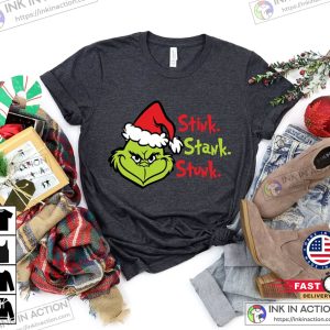 X mas Stink Stank Stunk Shirt Xmas Party Shirt Christmas Movie T Shirt Christmas Grinch T ShirtGrinch For Toddler Shirt 4