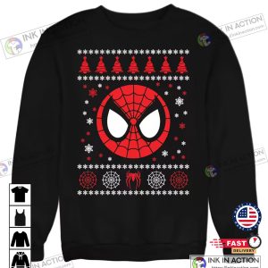 X mas Super Spider Christmas Jumper Superhero Xmas Sweatshirt 4