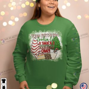 X mas Torn Between Lookin Like a Snack and Eatin One PNG Christmas Designs Christmas Tree Cake Lover 1