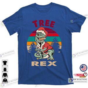 X mas Tree Rex Funny Tmeaningful Giftrex Dinosaur Christmas Gift Tshirt 5