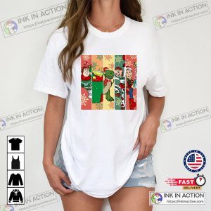 X-mas Vintage Toy Story Characters Christmas Family Cheerful Shirt