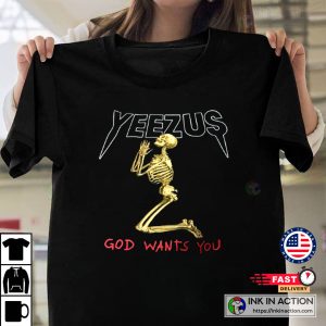 Yeezus Kanye God Wants You Tshirt 3
