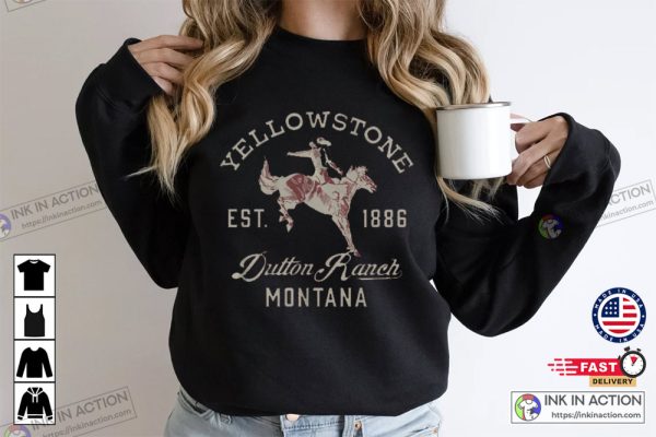 Yellowstone- The Dutton Ranch MONTANA TV Shirt