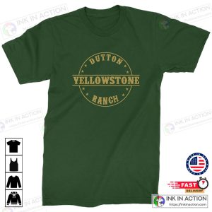 Yellowstone Ranch Logo Men T-shirt 4