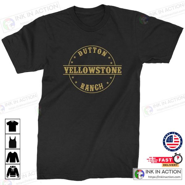 Yellowstone Ranch Logo Basic Men T-shirt