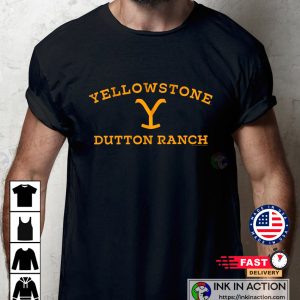 Yellowstone Rip Dutton Ranch T-shirts