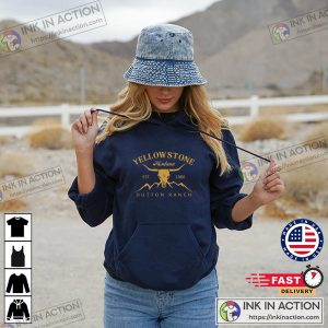 Yellowstone Hoodie yellowstone ranch logo Cowboy Cowgirl Unisex Sweatshirt2