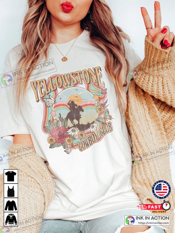 Yellowstone- Rip Wheeler Rip Yellowstone Vintage Cowboy Shirt