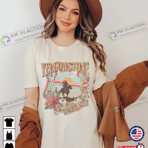 Yellowstone- Rip Wheeler Rip Yellowstone Vintage Cowboy Shirt 5