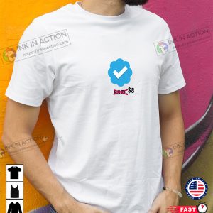 elon musk business Twitter 8 Blue Checkmark Trending Simple T shirt 4
