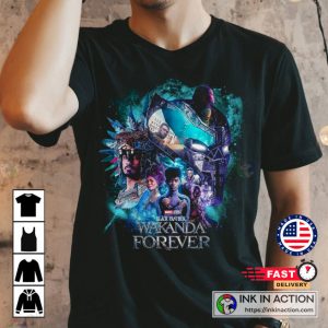 Wakanda Forever Movie Marvel Studio Trending T-shirt
