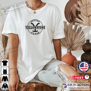 Yellowstone Dutton Ranch Logo Trending Simple T-shirt