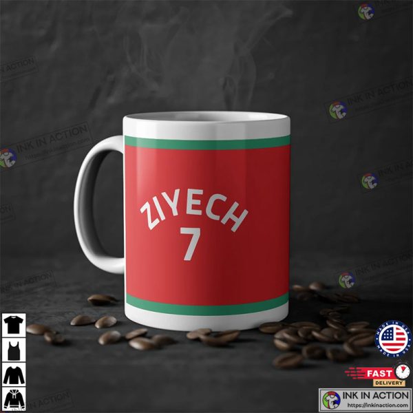 Ziyech 7 World Cup 2022 Morocco Coffee Cup