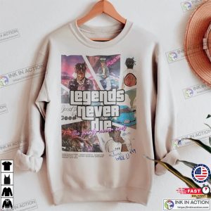 Juice Wrld Jarad Higgins Anthony Rapper Rip 999 Sweatshirt