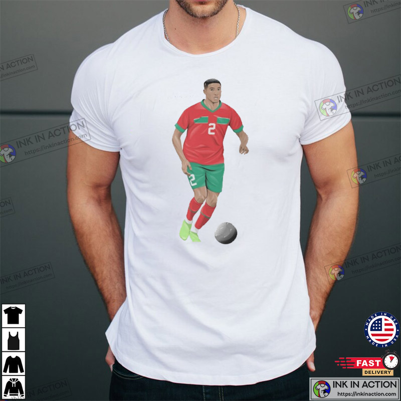 Achraf Hakimi T-Shirts for Sale