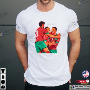 Achraf Hakimi Football Morocco World Cup 2022 T Shirt 2