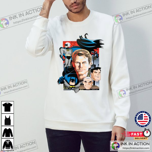 Actor Kevin Conroy Batman Comics Art Sweatshirt, Batman T-Shirt