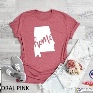 Alabama Home Shirt Unisex Fit Tee State Pride Alabama State T shirt Graphic Tee Sweet Home Alabama 2