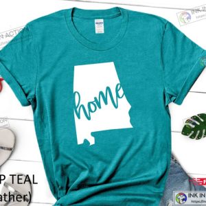 Alabama Home Shirt Unisex Fit Tee State Pride Alabama State T shirt Graphic Tee Sweet Home Alabama 5