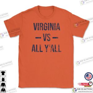 Alabama Vs All YAll Vintage Weathered Southerner Sports Fan Gift Unisex T Shirt 5