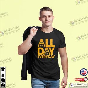 All Day Everyday GAMING Gamer Shirt Video Game Shirt Gamer Gift 1