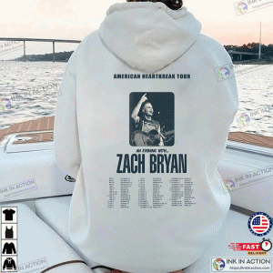 American Heartbreak Tour Printed Front and Back Sweatshirt Zach Bryan Shirt Zach Bryan Album T shirt 3 1