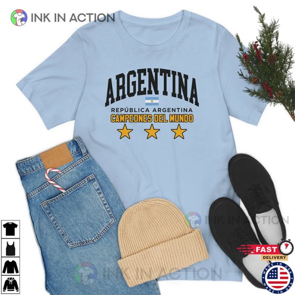 Argentina Champions Argentina World Cup 2022 Winner Unisex T-Shirt