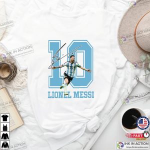 Argentina World Cup Qatar 2022 Lionel Messi Shirt