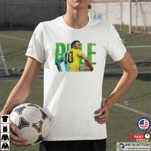 Art Pele Wallpaper Brazilian Pele T-shirt