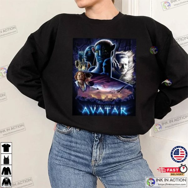 Avatar 2 Poster Avatar Pandora At Night The Way Of Water Sweatshirt
