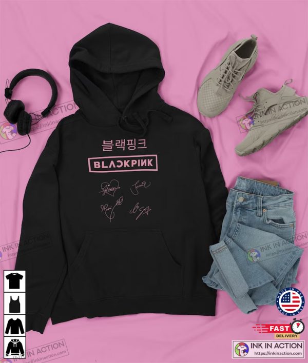 Blackpink In Your Area Rose Jisoo Jennie Lisa Kpop Hoodie