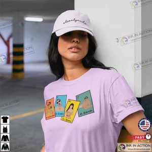 Bad Bunny Gifts For Her Christmas Gift IdeaBad Bunny Loteria Graphic Tees for Women 2