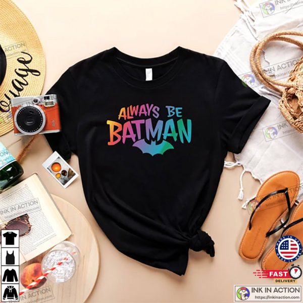 Batman Figured T-Shirt, Bat Design Shirt, Batman T-shirt