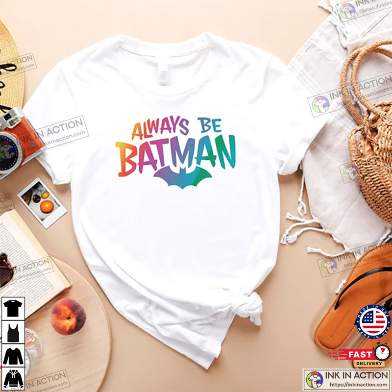 Batman Figured T-Shirt, Bat Design Shirt, Batman T-shirt
