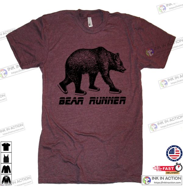 Bear Runner Men T-shirt