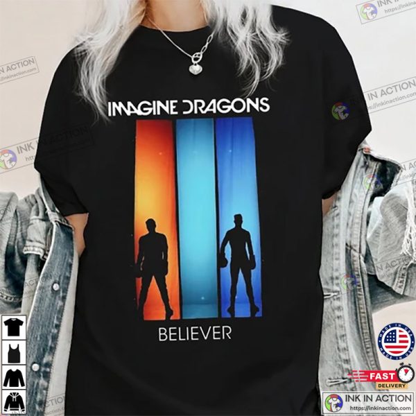 Believer Imagine Dragons World Tour 2022 T-Shirt