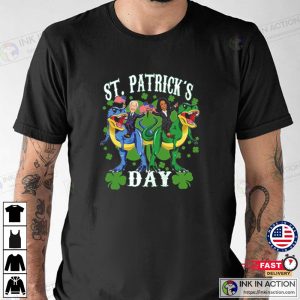 Biden Harris T Rex St Patricks Day Unisex T Shirt 2