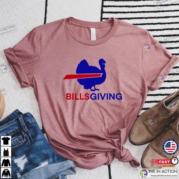Billsgiving Turkey Buffalo Bills Football Shirt