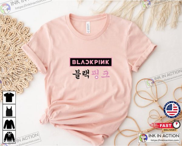 Blackpink In Your Area Black Pink Kpop Shirt