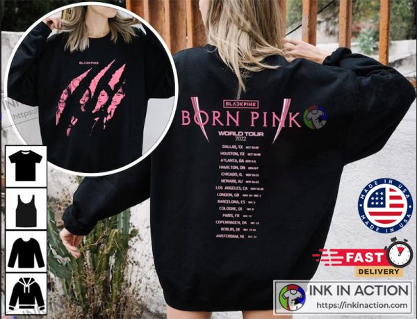 BlackPink World Tour 2022 Born Pink Tour Sweatshirt