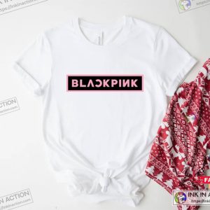 Blackpink Shirt Black Pink Shirt For Fan Blackpink In Your Area Shirt Black Pink Kpop Shirt Blackpink Logo Shirt 2