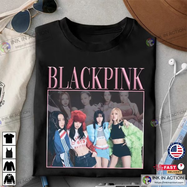 Blackpink Vintage Retro 90s Kpop Fan Shirt