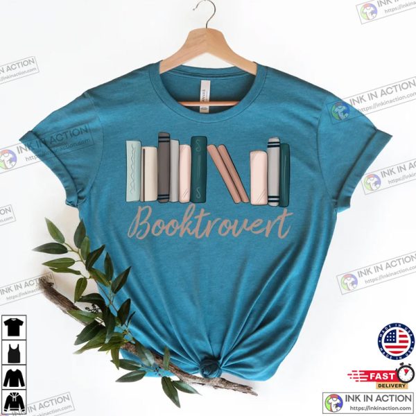 Booktrovert Shirt, Reader Gifts Shirt