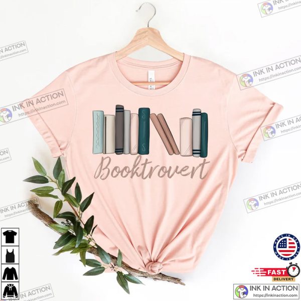 Booktrovert Shirt, Reader Gifts Shirt