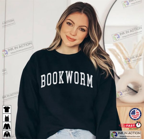 Bookworm, Teacher Book Shirt, Book Lover Gift