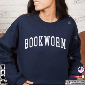 Bookworm Sweatshirt Teacher Book Shirt Book Lover Gift 5