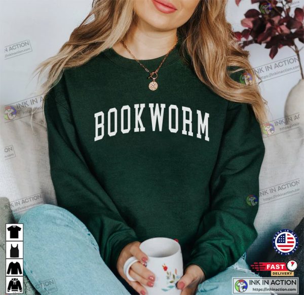 Bookworm, Teacher Book Shirt, Book Lover Gift